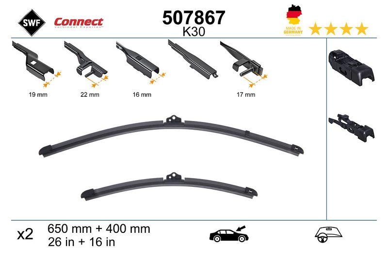 SWF Wischblatt CONNECT MADE IN GERMANY