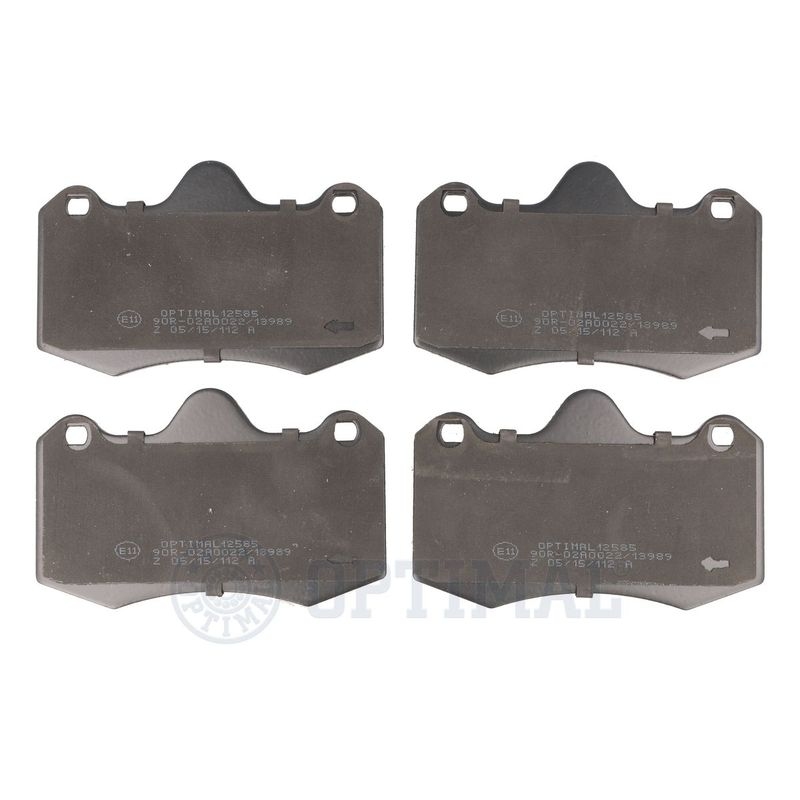 OPTIMAL Bremsbelagsatz, Scheibenbremse