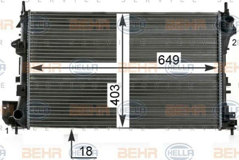 HELLA Kühler, Motorkühlung