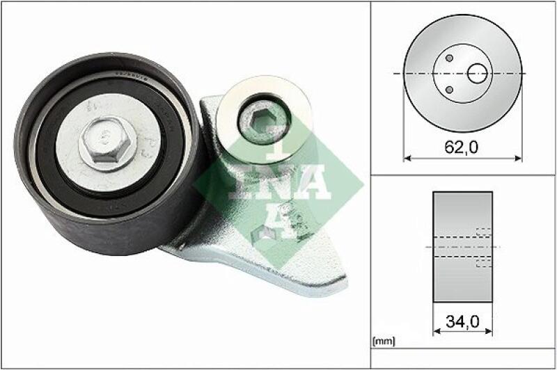 INA Tensioner Pulley, timing belt