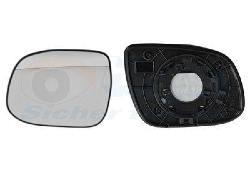VAN WEZEL Spiegelglas, Au&szlig;enspiegel * HAGUS * 8355831