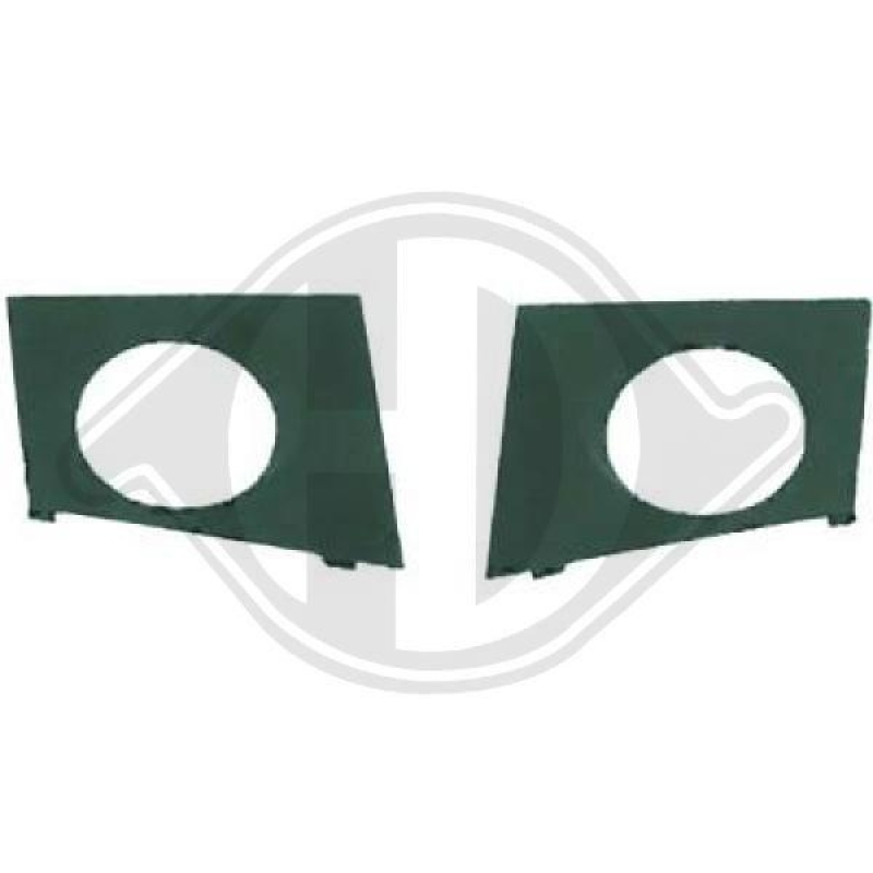 DIEDERICHS Ventilation Grille, bumper Priority Parts