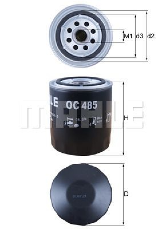 KNECHT Ölfilter