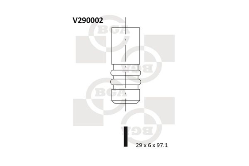 BGA Intake Valve
