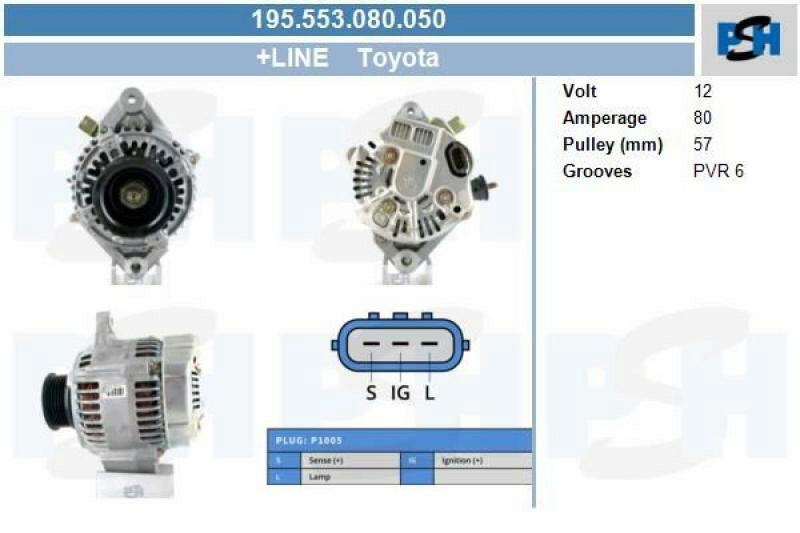 Lichtmaschine / Generator 195553080050
