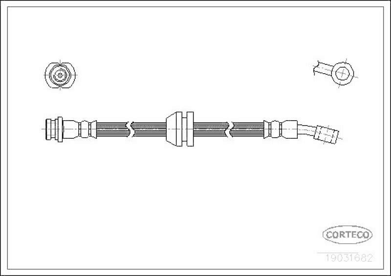 CORTECO Bremsschlauch