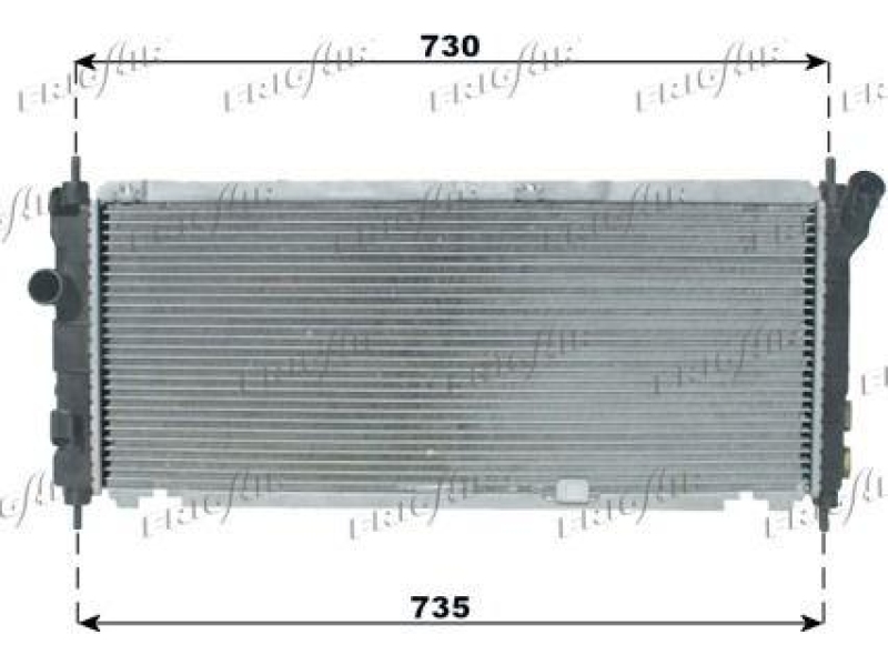 FRIGAIR Radiator, engine cooling