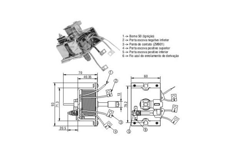 ERA Magnetschalter für Starter / Anlasser