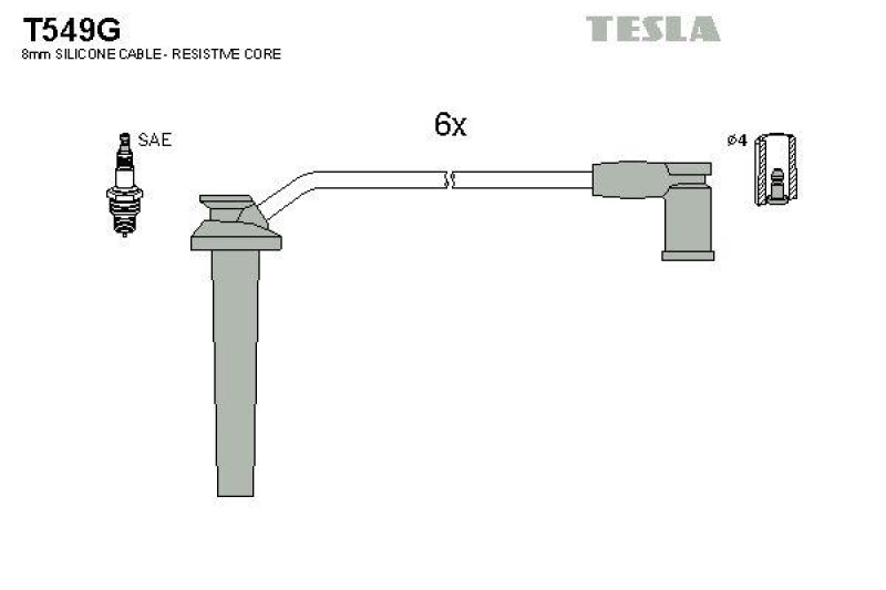 TESLA Ignition Cable Kit