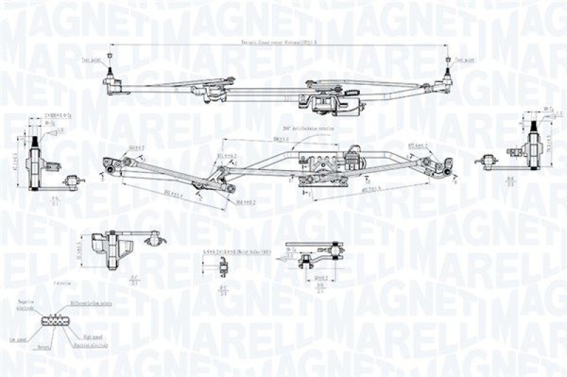 MAGNETI MARELLI Scheibenreinigungsanlage