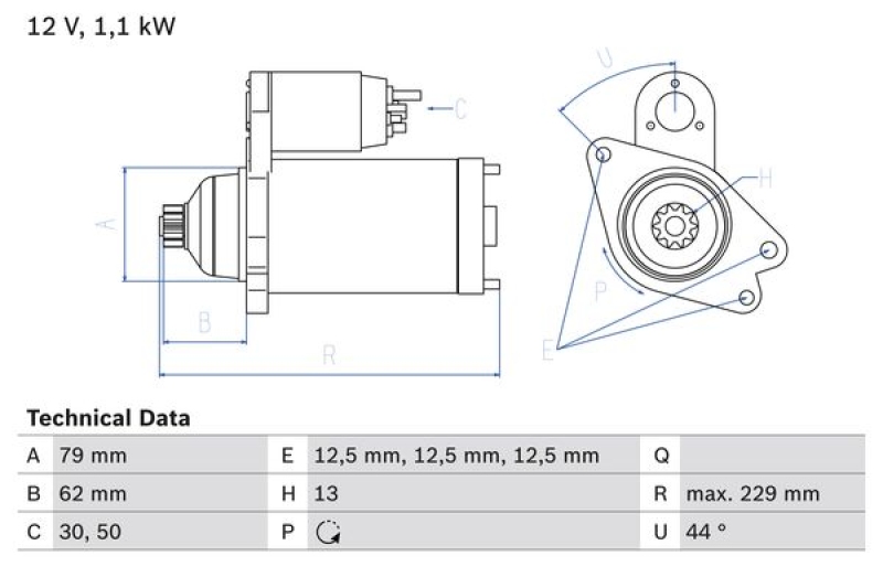 BOSCH Starter