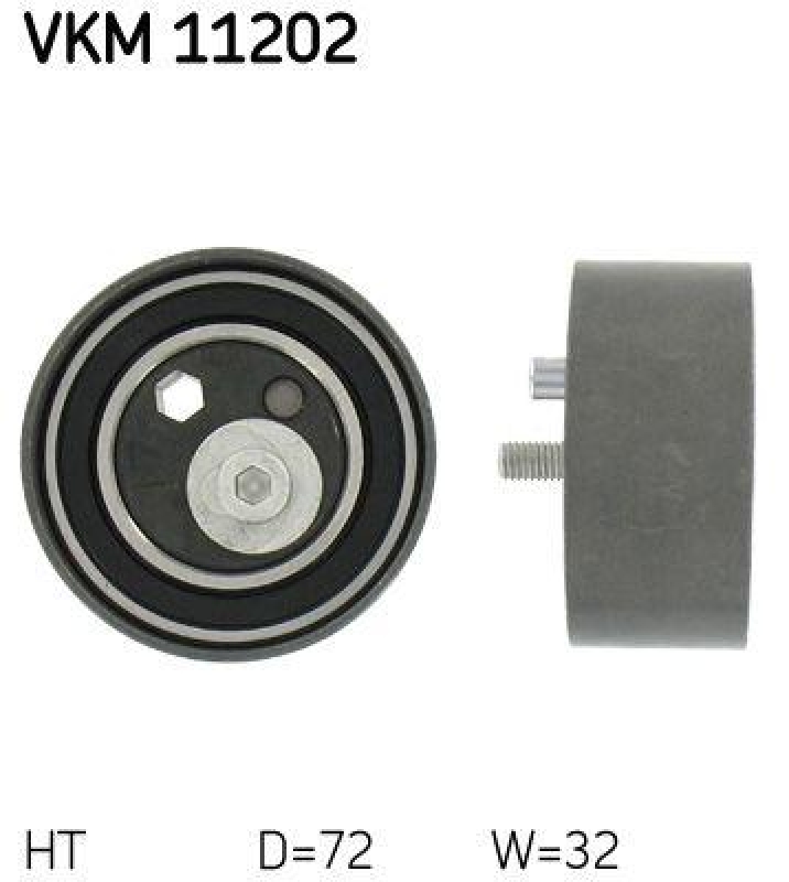 SKF Tensioner Pulley, timing belt