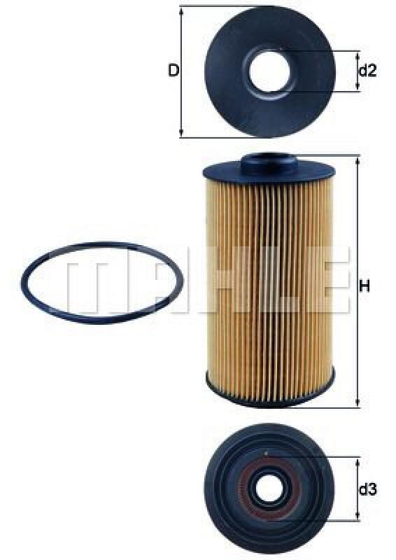 MAHLE Oil Filter