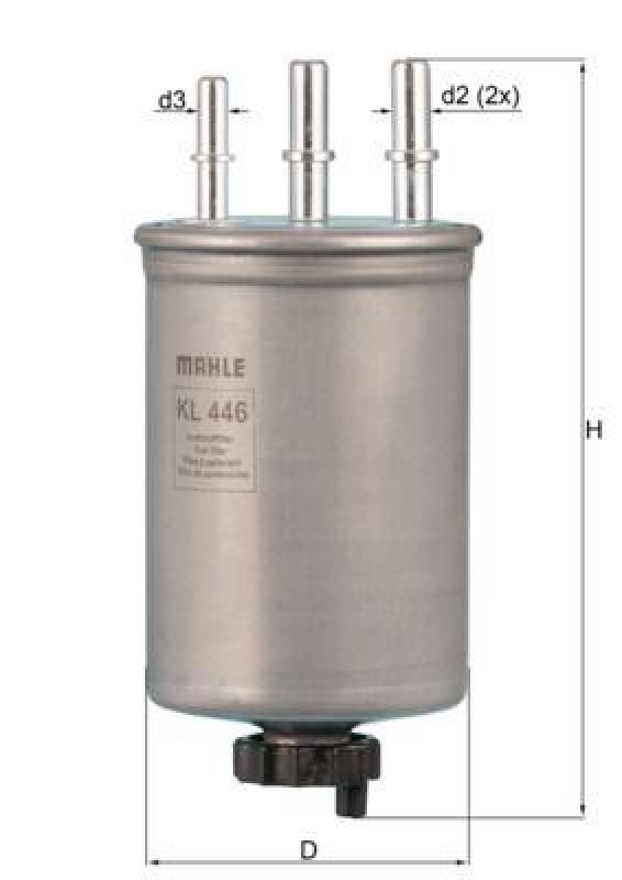 KNECHT Kraftstofffilter