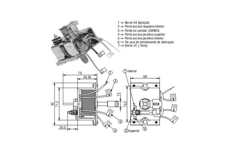 ERA Solenoid Switch, starter