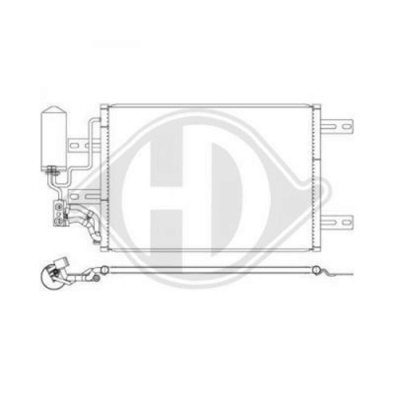 DIEDERICHS Condenser, air conditioning DIEDERICHS Climate