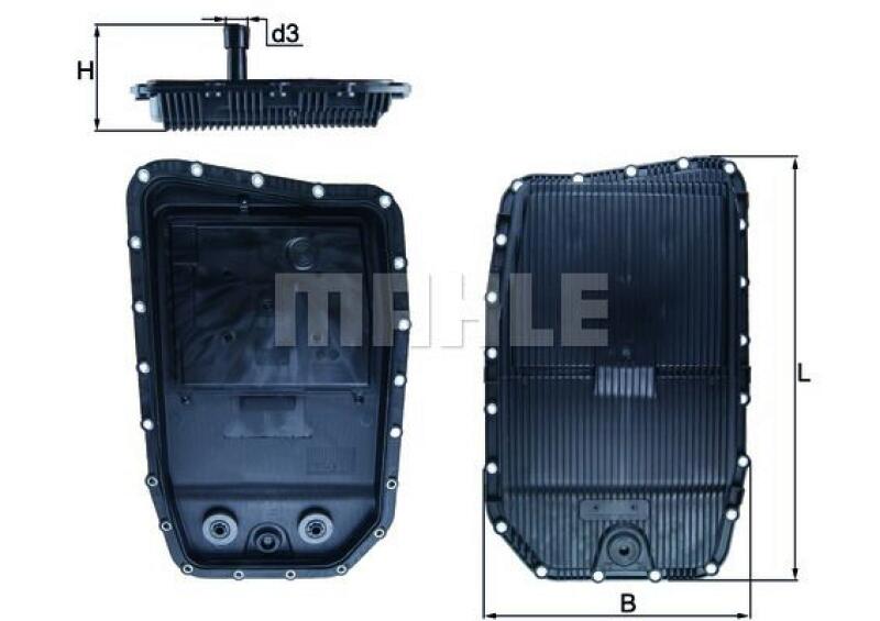 MAHLE Oil sump, automatic transmission