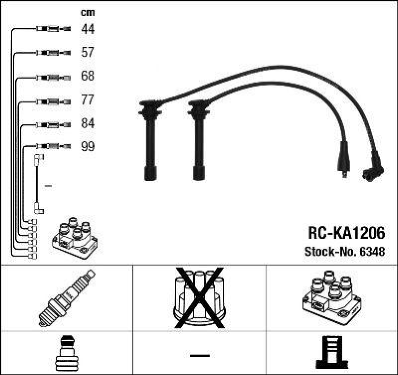 NGK Ignition Cable Kit