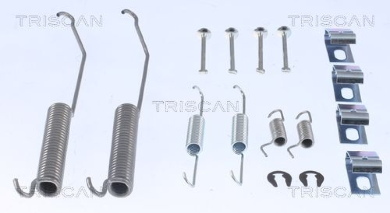 TRISCAN Zubehörsatz Bremsbacken Trommelbremse Montagesatz