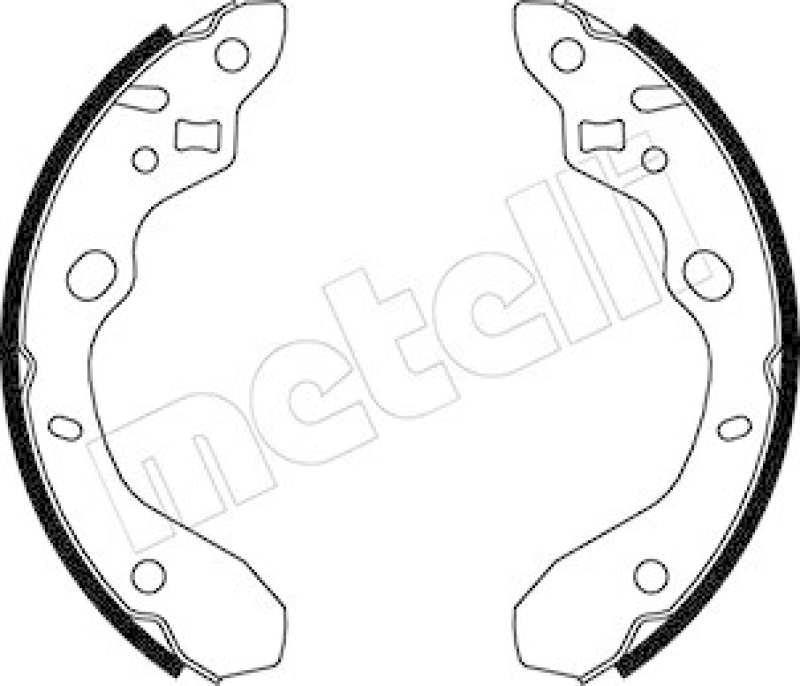 METELLI Bremsbackensatz 53-0214