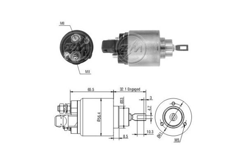 ERA Magnetschalter für Starter / Anlasser