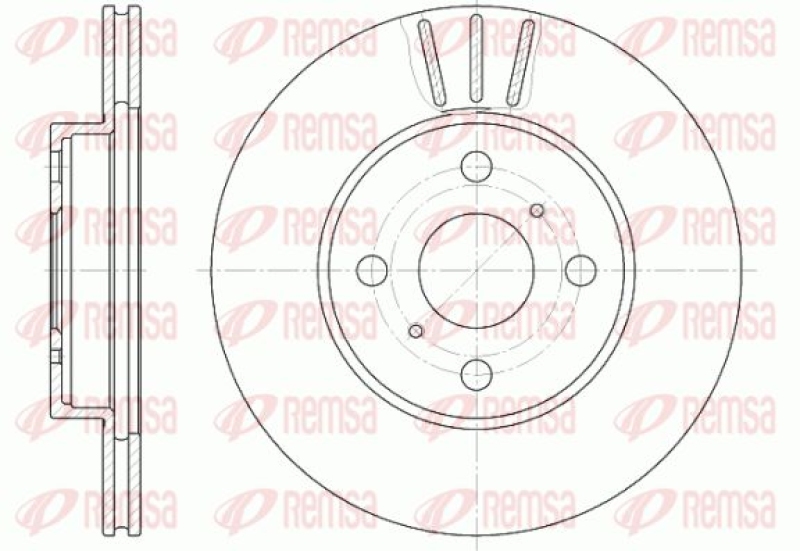 2x KAWE Brake Disc