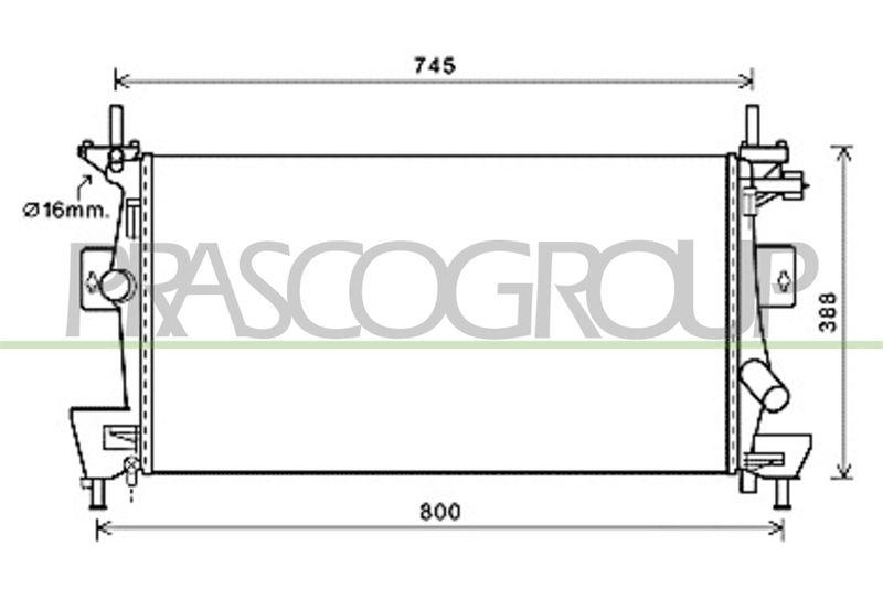 PRASCO K&uuml;hler, Motork&uuml;hlung PrascoSelection FD428R002