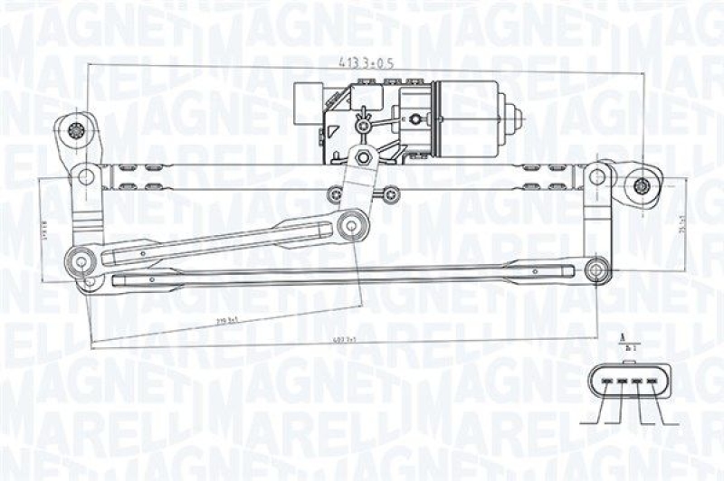 MAGNETI MARELLI Scheibenreinigungsanlage