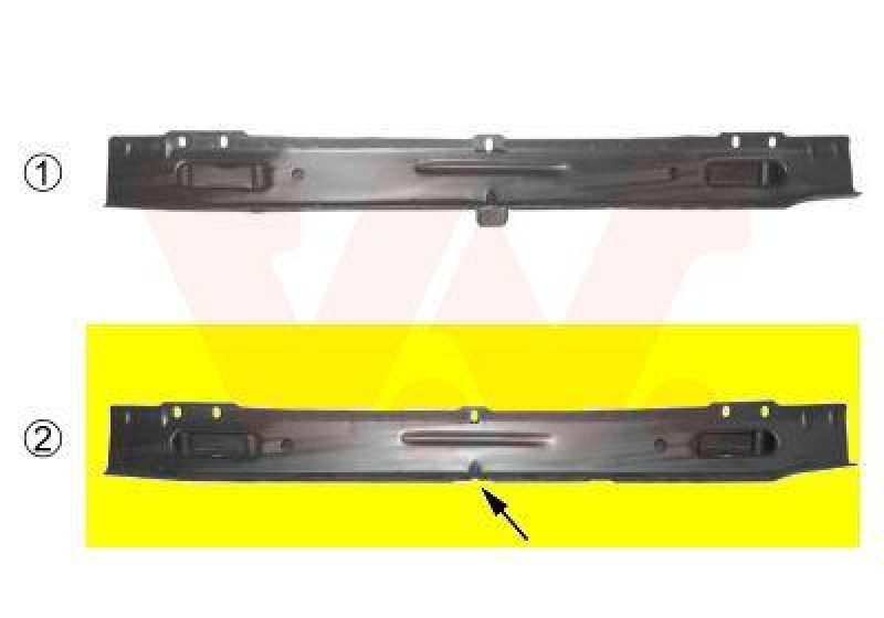 VAN WEZEL Cross Member ** Equipart **