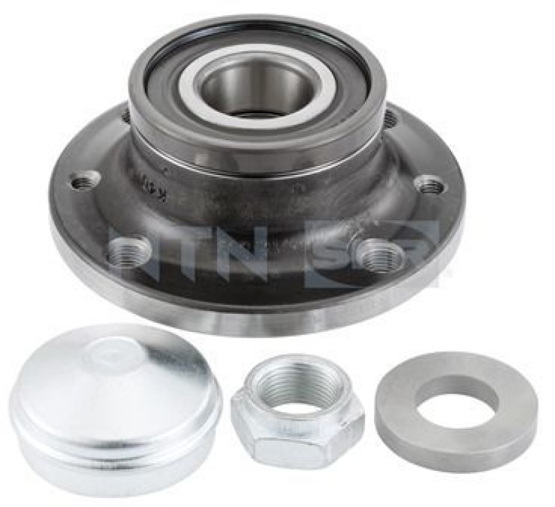 SNR Radlagersatz hinten passend f&uuml;r u.a. Fiat 500 (312) 1.2 Fiat Panda (169) 1.1 R158.46