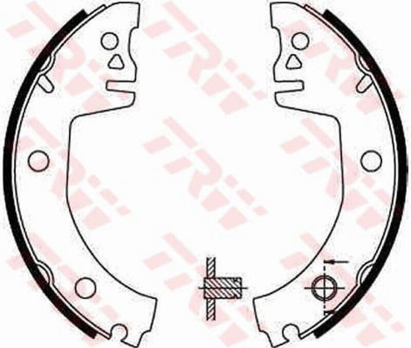 TRW Brake Shoe Set