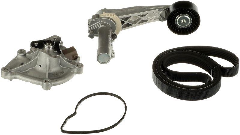 GATES Wasserpumpe + Keilrippenriemensatz Micro-V&reg; UNIQUE FIT KP16PK903XS