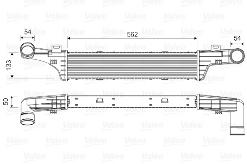 VALEO Intercooler, charger