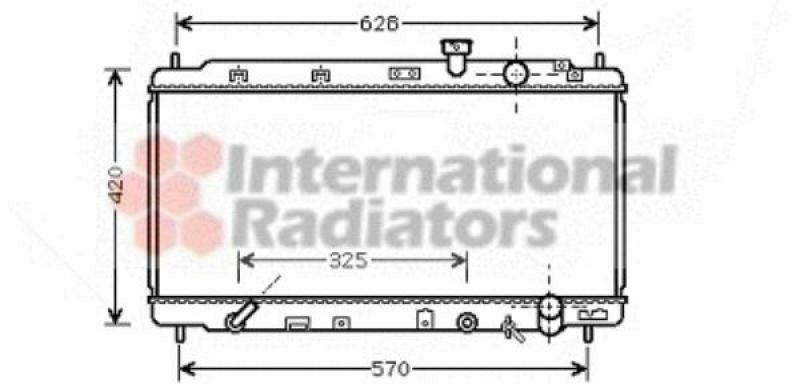 Radiator, engine cooling