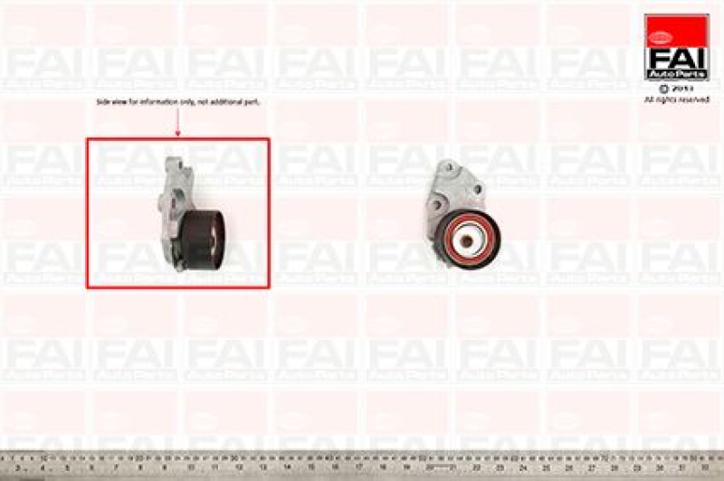 FAI AutoParts Tensioner Pulley, timing belt