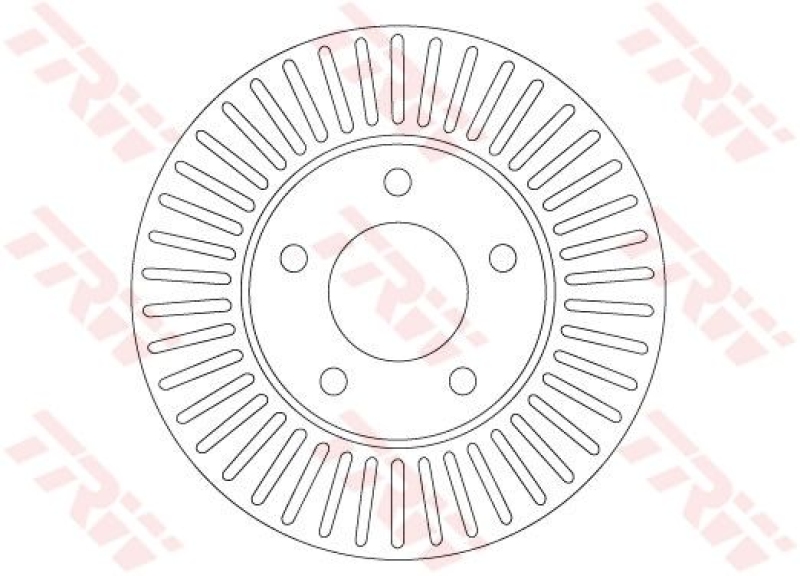 2x TRW Brake Disc