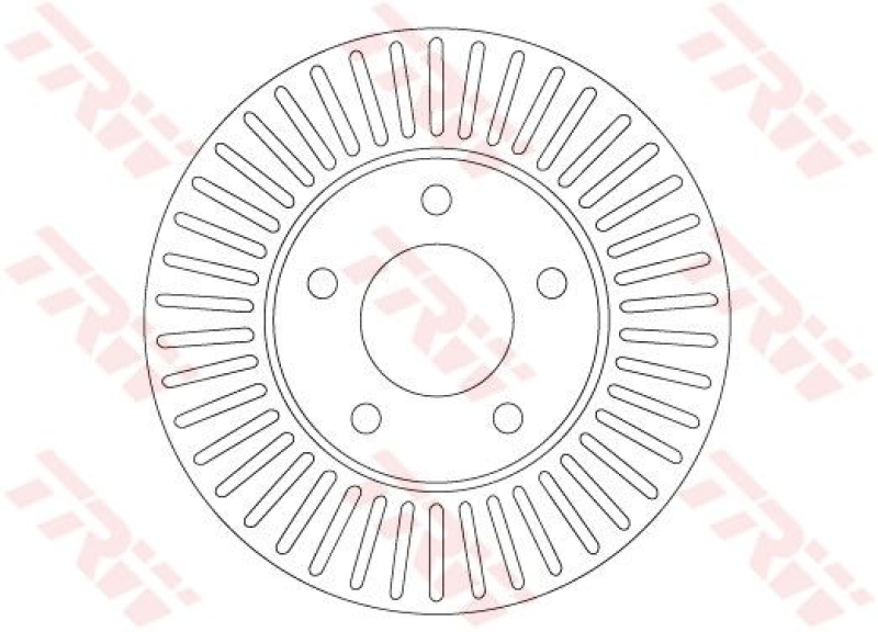 2x TRW Brake Disc