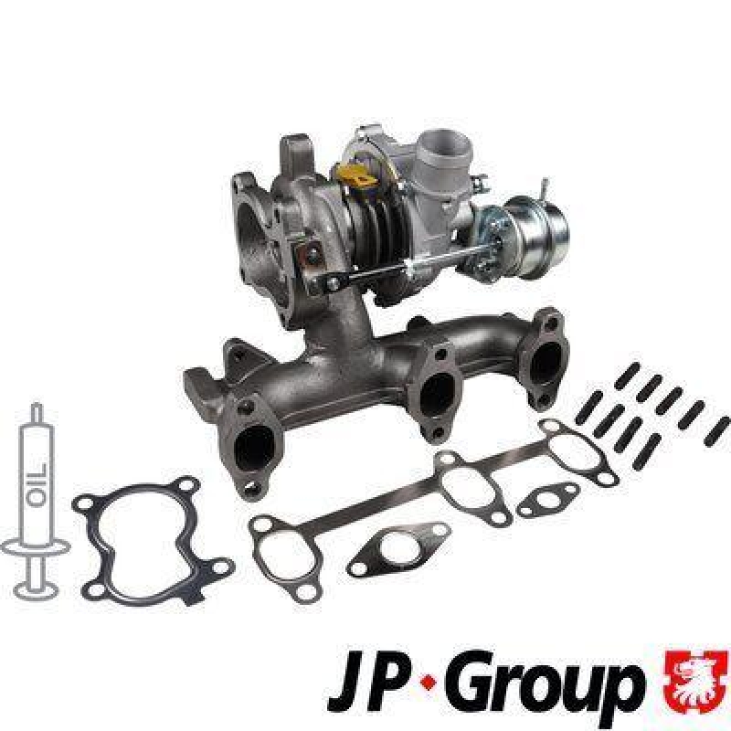 JP GROUP Turbolader ohne Pfand passend für VW Polo 9N Audi A2 1.4 BNM BH...