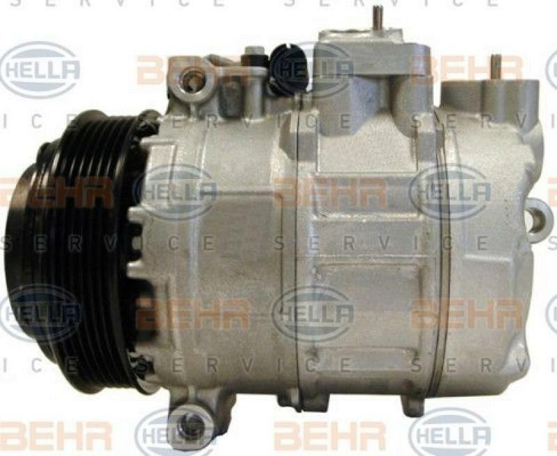 HELLA Compressor, air conditioning BEHR HELLA SERVICE Version ALTERNATIVE