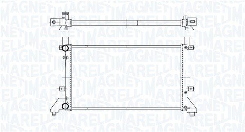 MAGNETI MARELLI Kühler, Motorkühlung
