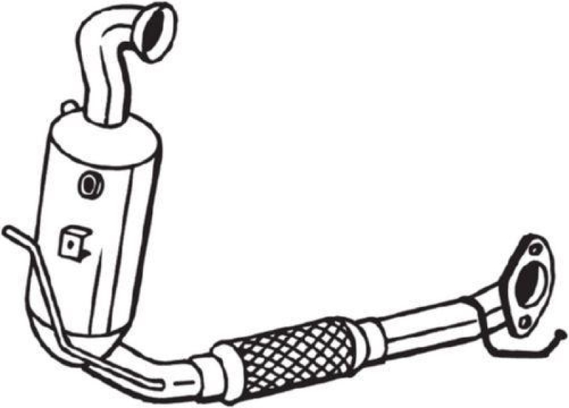 BOSAL Ru&szlig;-/Partikelfilter, Abgasanlage 097-569