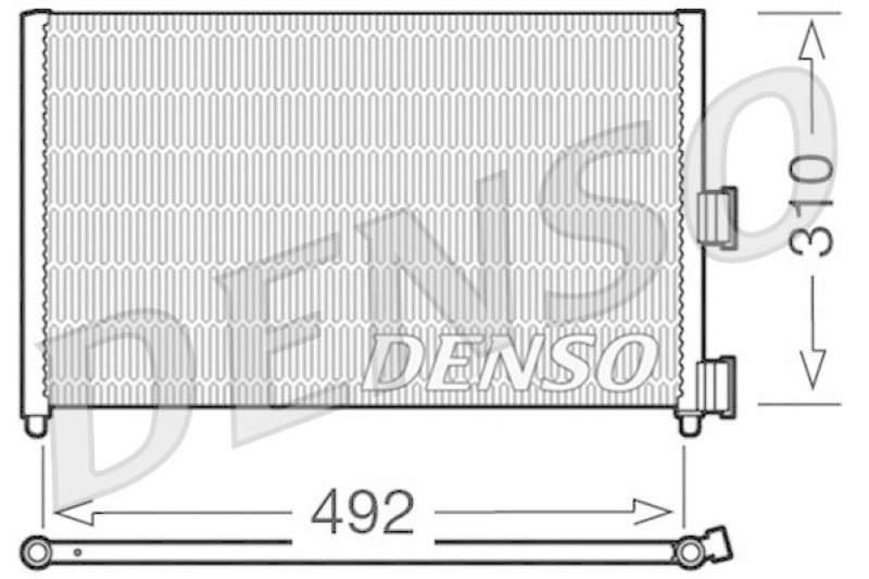 DENSO Condenser, air conditioning