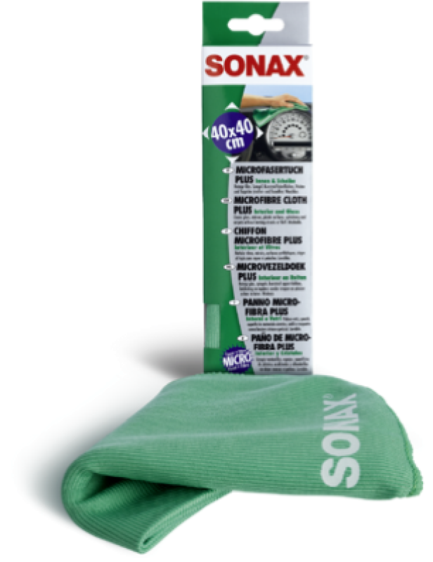 SONAX Reinigungstücher MicrofaserTuch PLUS Innen & Scheibe