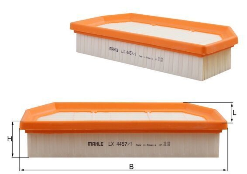 MAHLE Luftfilter LX 4457/1