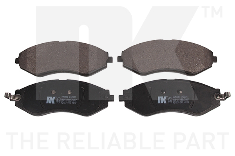 NK Brake Pad Set, disc brake
