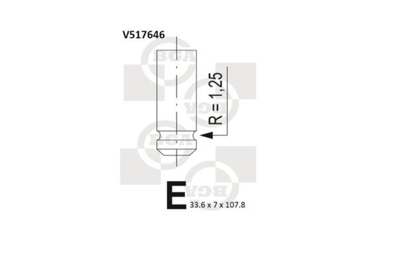 BGA Exhaust Valve