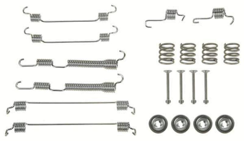 TRW Accessory Kit, brake shoes