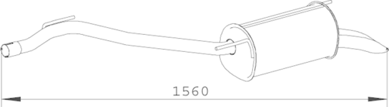 DINEX Endschalldämpfer