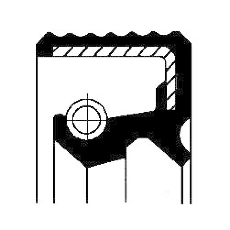 CORTECO Shaft Seal, manual transmission