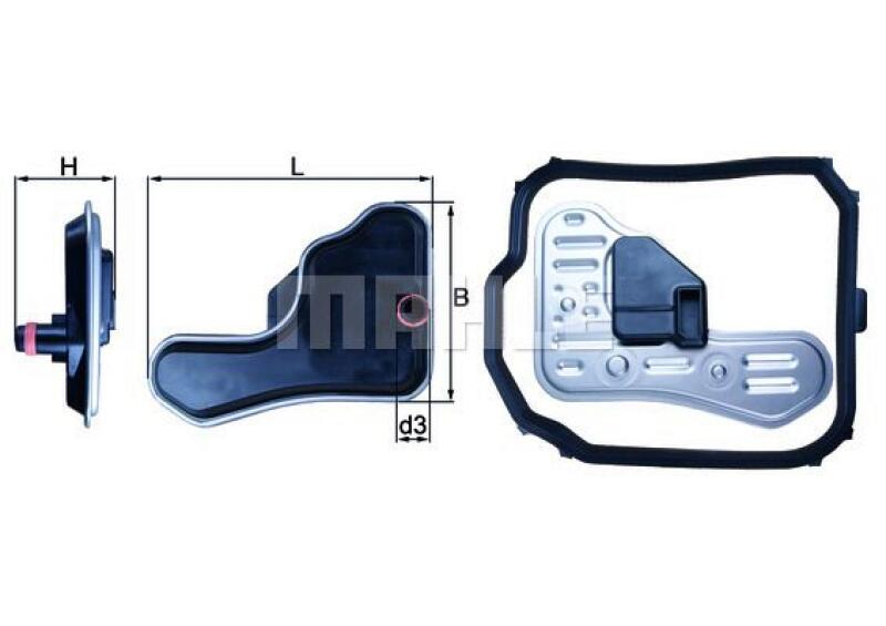 MAHLE Hydraulikfilter, Automatikgetriebe